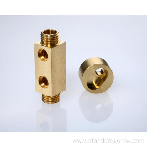 Brass Square Precision Turned Parts